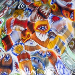 Clearance Pamono Italian Ball Shaped Table Lamp by Murrina Millefiori, 2000