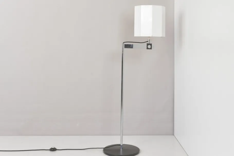 Online Pamono Italian Bauhaus Floor Lamp by Carl Jacob Jucker for Imago DP, 1970s