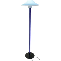 Hot Pamono Italian Blue Chiara Floor Lamp by Cini Boeri for Venini, 1980s