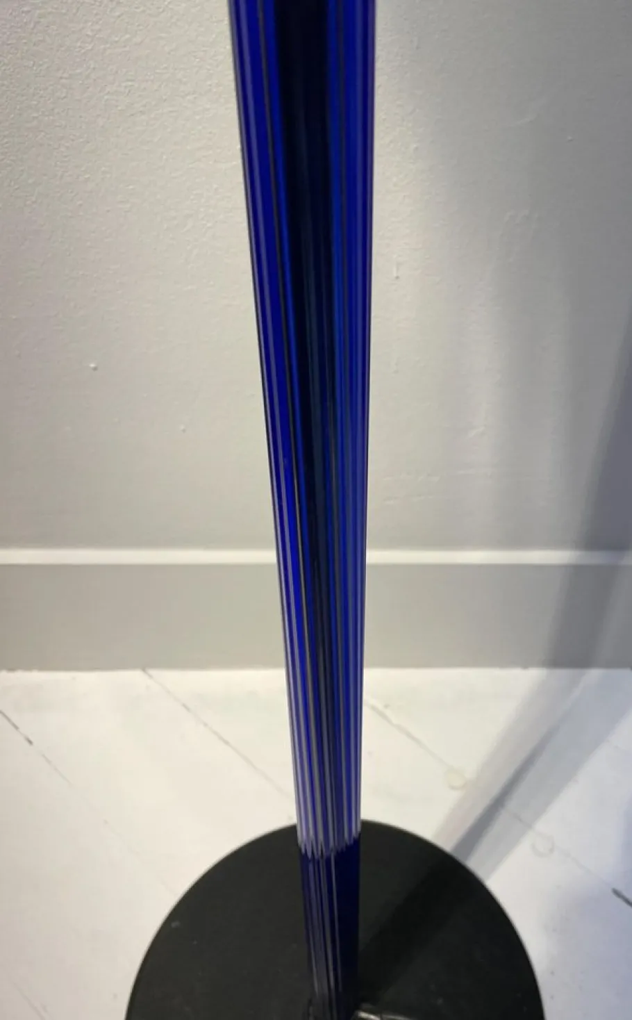 Hot Pamono Italian Blue Chiara Floor Lamp by Cini Boeri for Venini, 1980s