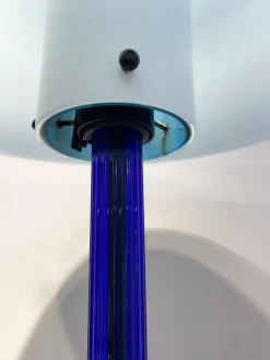 Hot Pamono Italian Blue Chiara Floor Lamp by Cini Boeri for Venini, 1980s