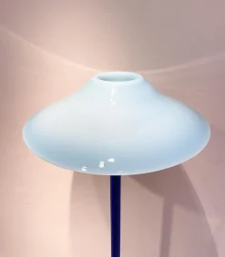 Hot Pamono Italian Blue Chiara Floor Lamp by Cini Boeri for Venini, 1980s