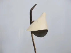 Best Pamono Italian Brass and Marble Table Lamp by Oscar Torlasco for Lumen, 1950s