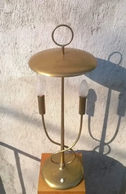 Discount Pamono Italian Brass Table Lamp, 1940s