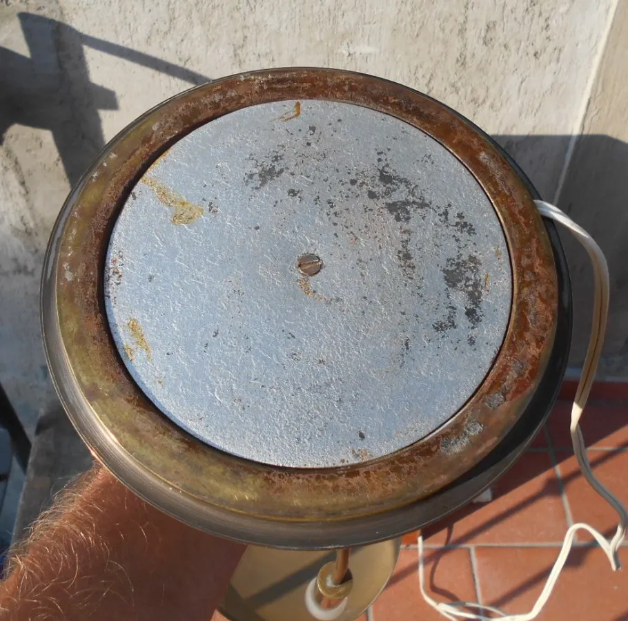 Discount Pamono Italian Brass Table Lamp, 1940s