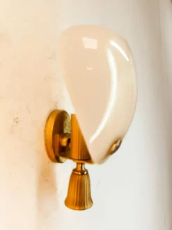 New Pamono Italian Brass Wall Light