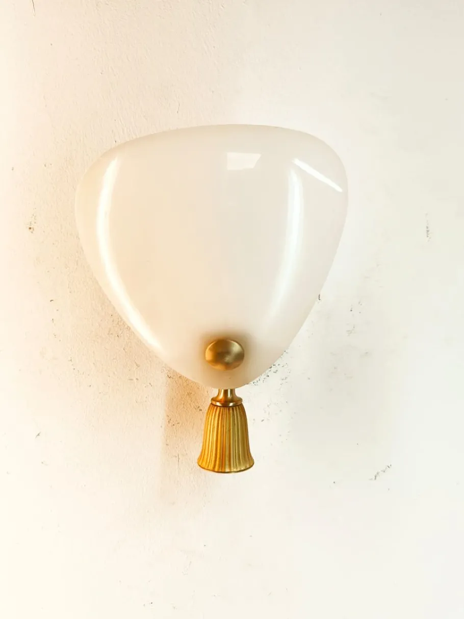 New Pamono Italian Brass Wall Light