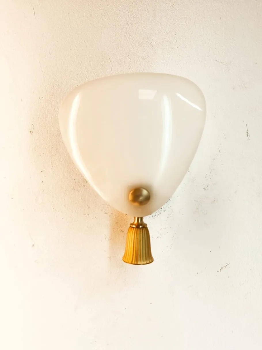 New Pamono Italian Brass Wall Light