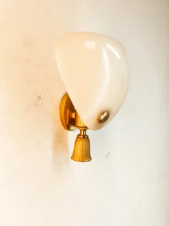 New Pamono Italian Brass Wall Light