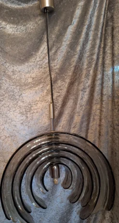 Clearance Pamono Italian Ceiling Lamp in Murano Glass by Carlo Nason for Mazzega, 1970s