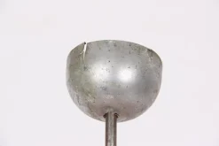 Clearance Pamono Italian Ceiling Lamp with Marble Glass Shade, 1930s