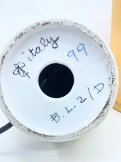 New Pamono Italian Ceramic Table Lamp by Milvia Quadrifoglio, 1950s