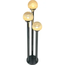 Sale Pamono Italian Chrome and Murano Glass Floor Lamp from Mazzega, 1970s