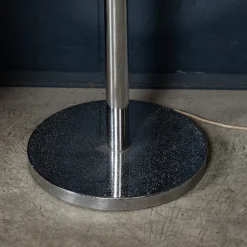 Online Pamono Italian Chrome and Murano Glass Floor Lamp from Mazzega, 1970s