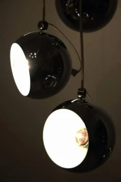 Discount Pamono Italian Chrome Globe Pendant by Harvey Guzzini, 1965