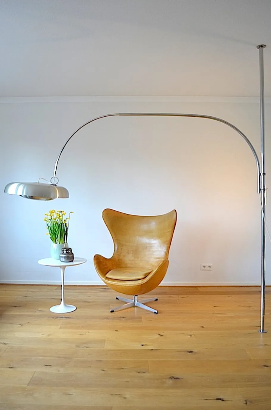 Clearance Pamono Italian Clamped Bowing Lamp by Pirro Cuniberti for Sirrah Imola, 1970s