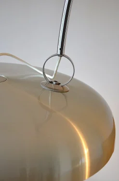 Clearance Pamono Italian Clamped Bowing Lamp by Pirro Cuniberti for Sirrah Imola, 1970s