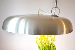 Clearance Pamono Italian Clamped Bowing Lamp by Pirro Cuniberti for Sirrah Imola, 1970s