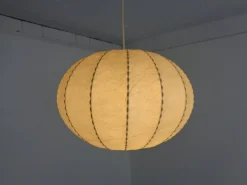 Online Pamono Italian Cocoon Pendant Lamp by Achille & Pier Giacomo Castiglioni, 1960s