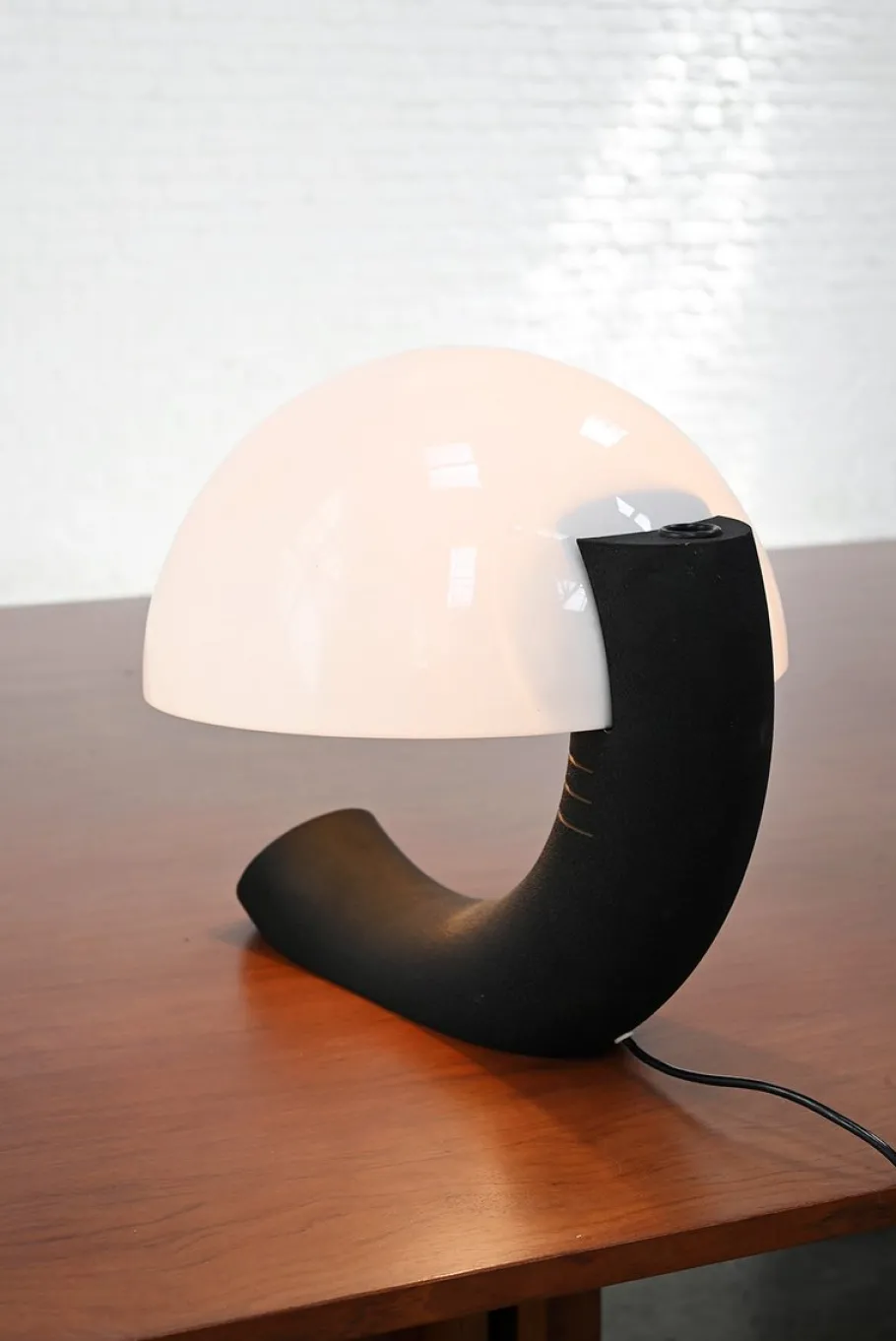 Pamono Italian Concordia Table Lamp attributed to E. Bosi for Martini Fratelli, 1970s