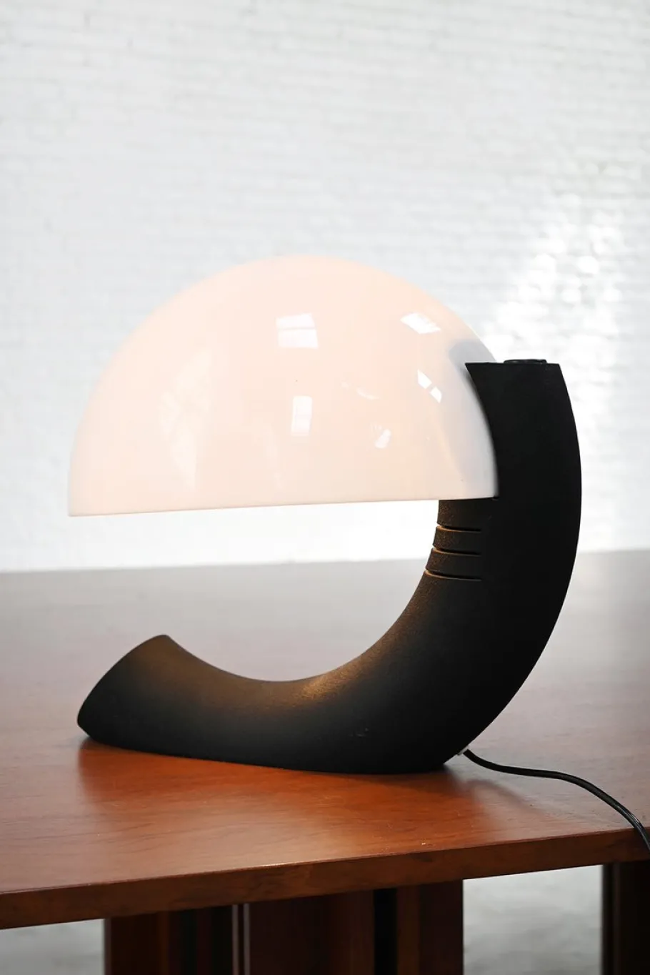Pamono Italian Concordia Table Lamp attributed to E. Bosi for Martini Fratelli, 1970s