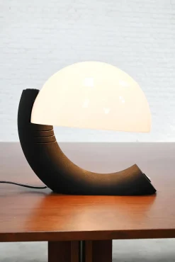 Pamono Italian Concordia Table Lamp attributed to E. Bosi for Martini Fratelli, 1970s
