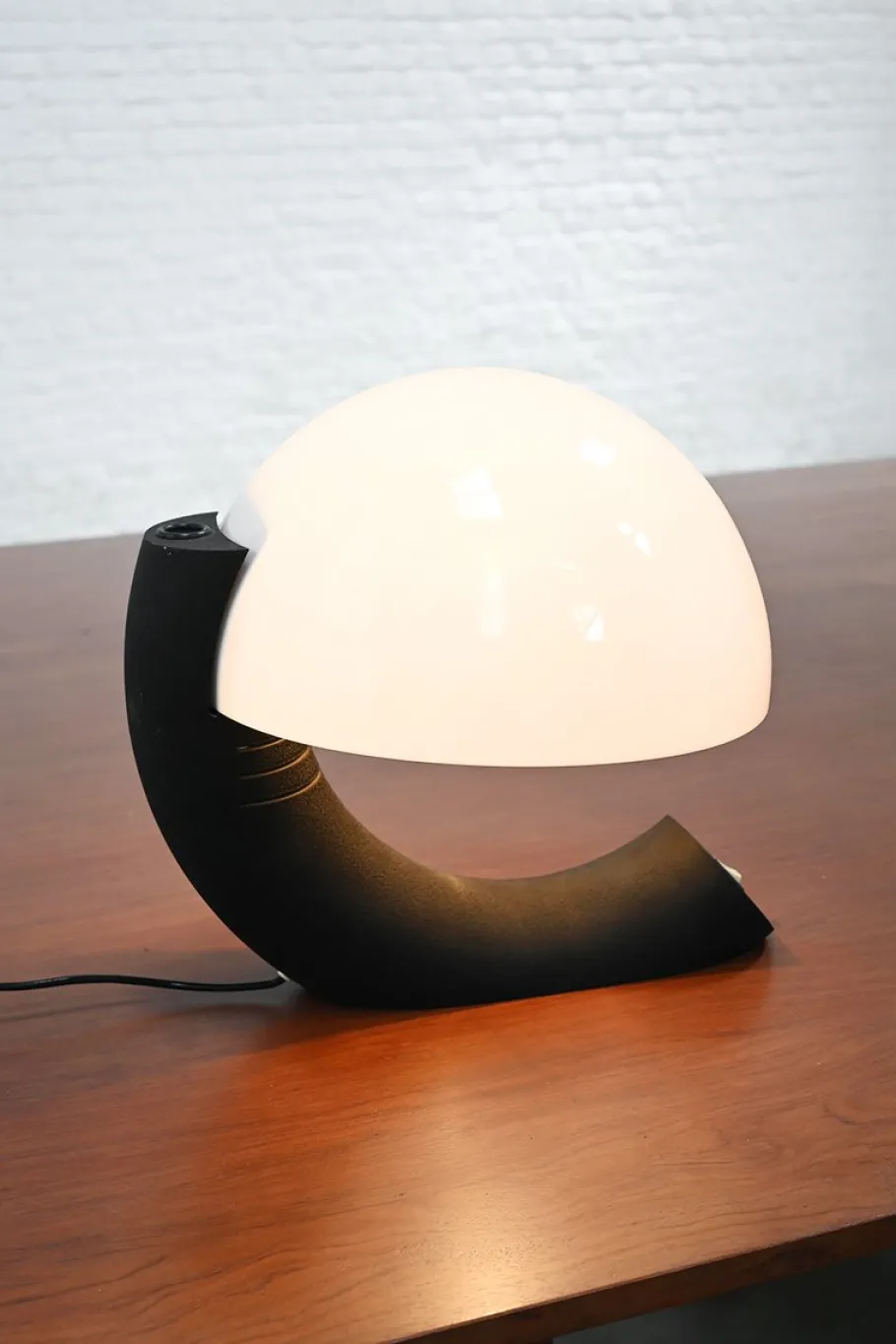 Pamono Italian Concordia Table Lamp attributed to E. Bosi for Martini Fratelli, 1970s