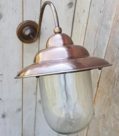 Online Pamono Italian Copper Outdoor Barn Light Lamp
