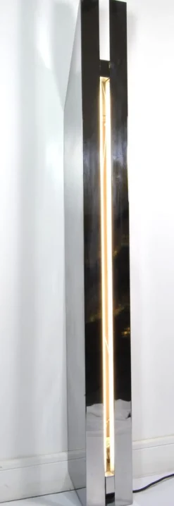 New Pamono Italian Corner Floor Lamp by Angelo Cortesi and Sergio Charatta-Cattò for Shapes and Surfaces, 1968