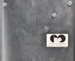 New Pamono Italian Corner Floor Lamp by Angelo Cortesi and Sergio Charatta-Cattò for Shapes and Surfaces, 1968