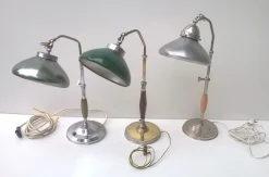Outlet Pamono Italian Desk Lamps, 1930s, Set of 3