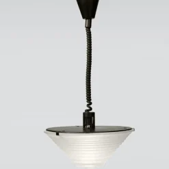 Online Pamono Italian Egina 38 Pendant Lamp by Angelo Mangiarotti for Artemide, 1970s