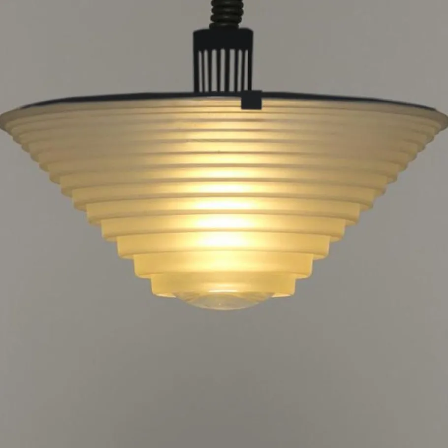 Online Pamono Italian Egina 38 Pendant Lamp by Angelo Mangiarotti for Artemide, 1970s
