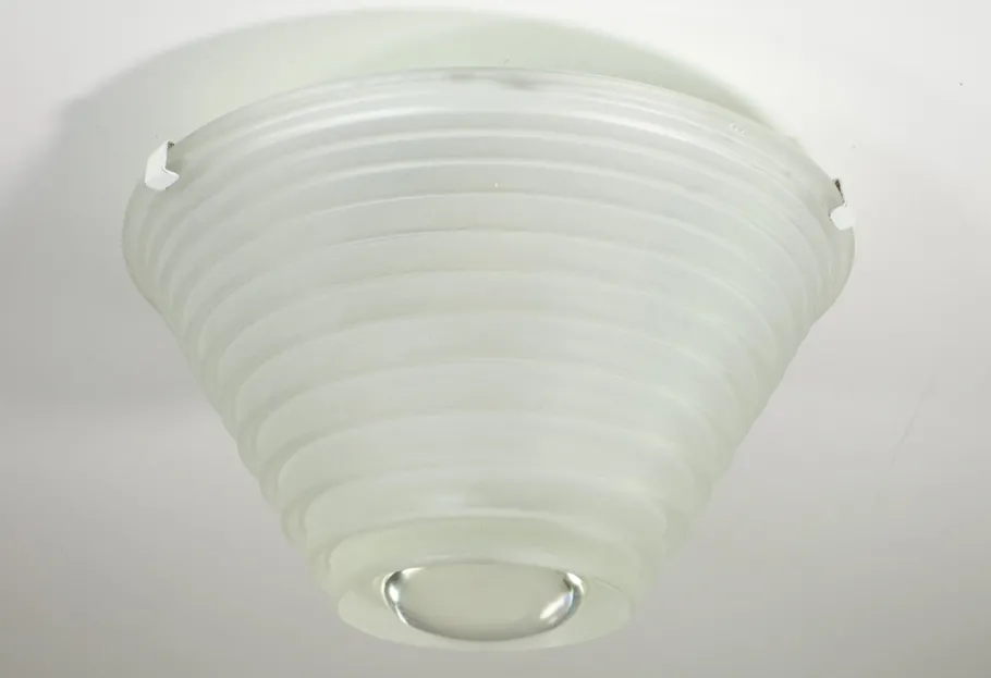 Clearance Pamono Italian Egina Flush Mount by Angelo Mangiarotti for Artemide, 1970s