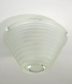 Clearance Pamono Italian Egina Flush Mount by Angelo Mangiarotti for Artemide, 1970s