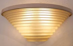 Online Pamono Italian Egisto 38 Wall Lamps attributed to Angelo Mangiarotti for Artemide, 1980s, Set of 2