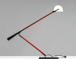 Hot Pamono Italian Fiberglass Model 613 Desk Lamp by Paolo Rizzatto for Arteluce, 1970s