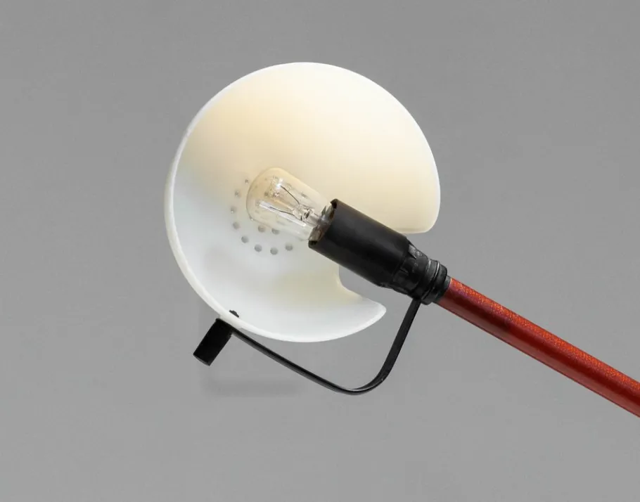 Hot Pamono Italian Fiberglass Model 613 Desk Lamp by Paolo Rizzatto for Arteluce, 1970s
