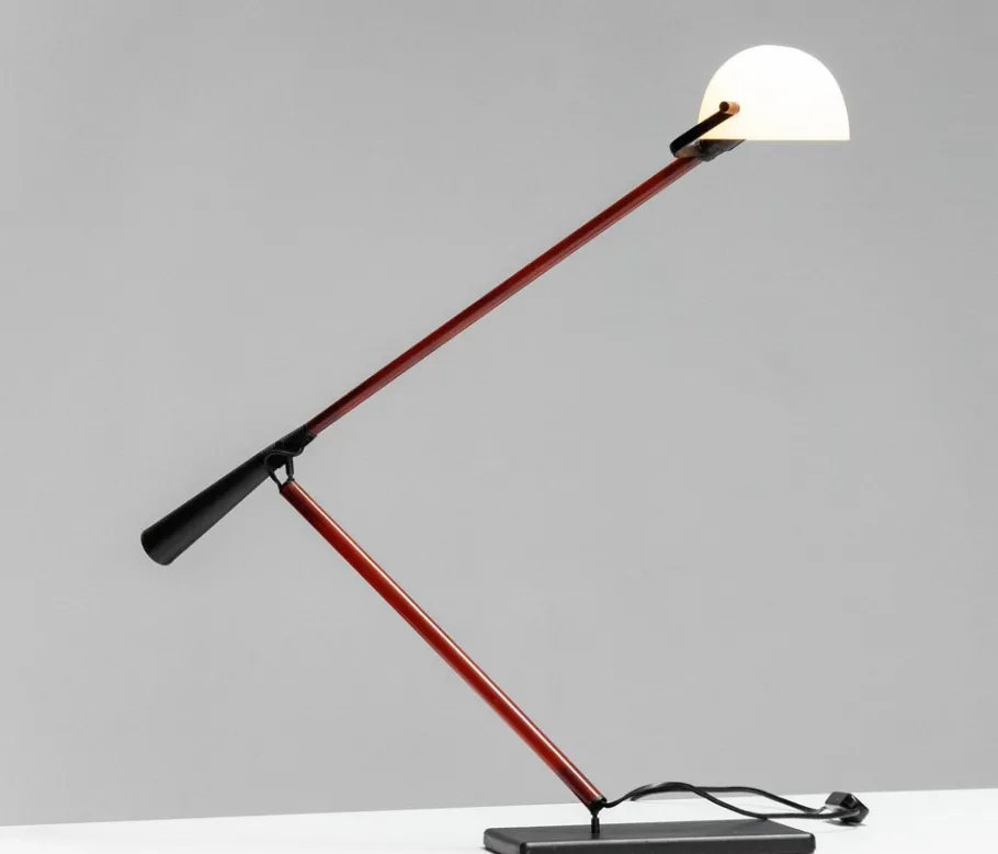 Hot Pamono Italian Fiberglass Model 613 Desk Lamp by Paolo Rizzatto for Arteluce, 1970s