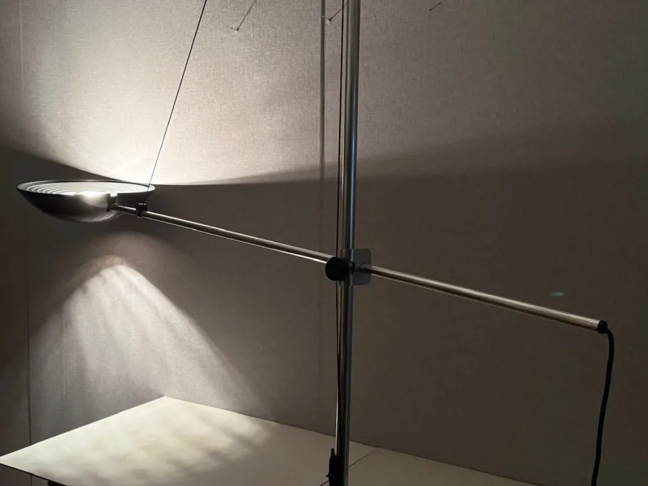 Outlet Pamono Italian Floor Bigo Tension Pole Lamp by Valenti Luce, Italy, 1980s