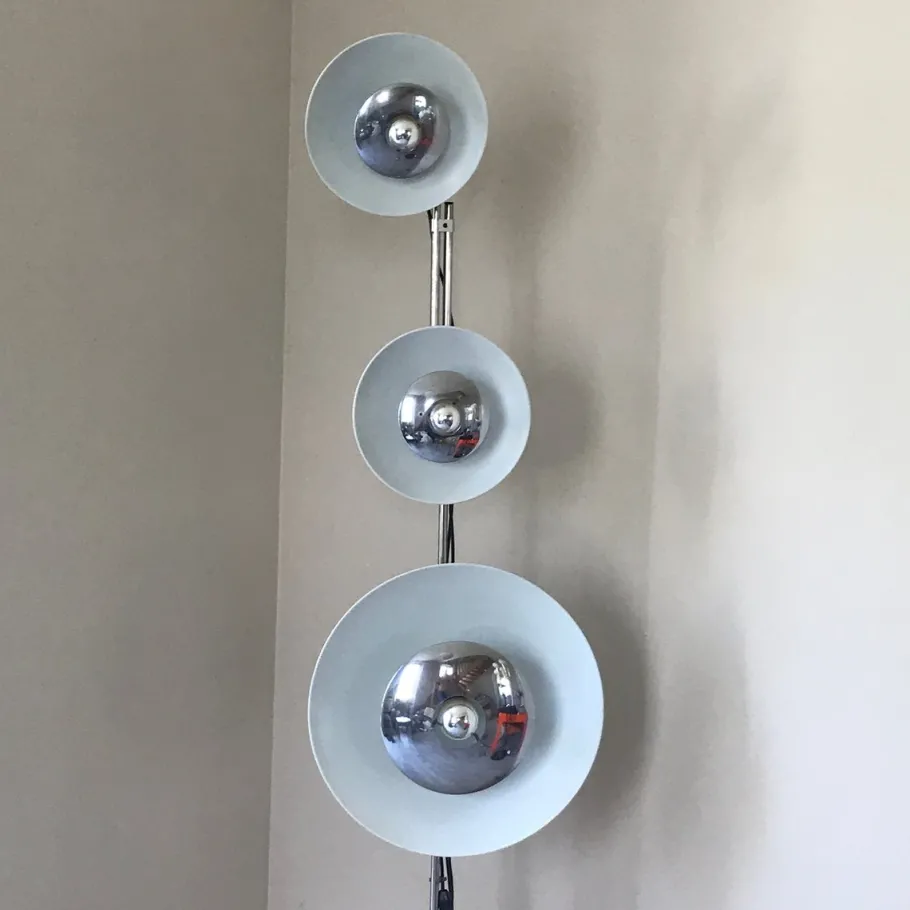 New Pamono Italian Floor Lamp by Enrico Tronconi, 1970s