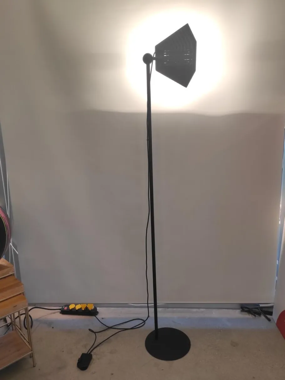 New Pamono Italian Floor Lamp by Ettore Sottsass for Olivetti Synthesis, 1973