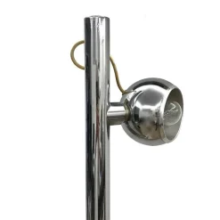 Pamono Italian Floor Lamp with 3 Magnetic Adjustable Globes by Luci Italia, Milan, 1970s