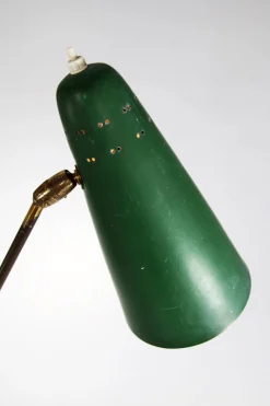 Online Pamono Italian Floor Lamp with Three Colored Aluminum Shades, 1950s