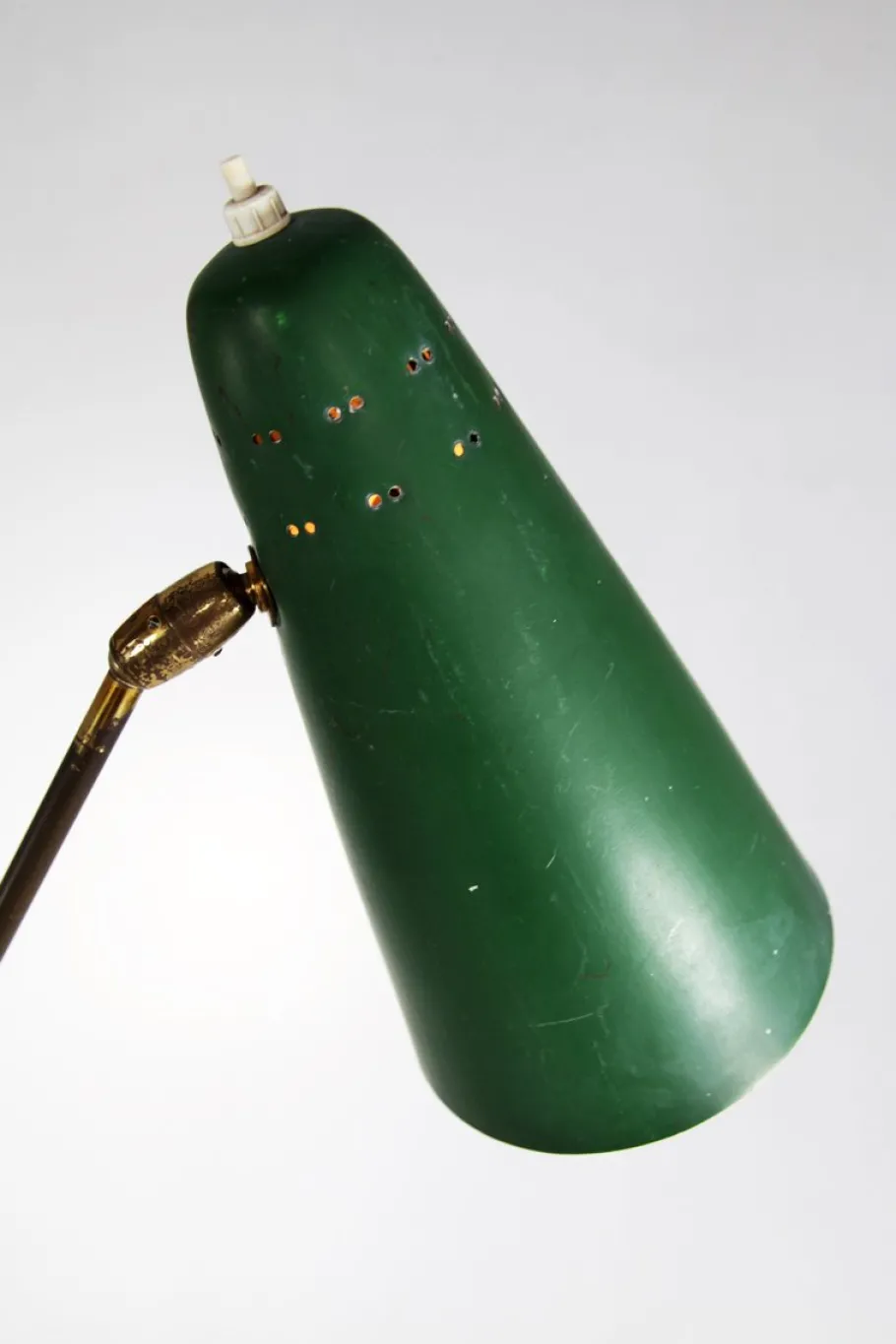 Online Pamono Italian Floor Lamp with Three Colored Aluminum Shades, 1950s