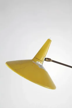 Online Pamono Italian Floor Lamp with Three Colored Aluminum Shades, 1950s