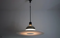 Online Pamono Italian Frisbi 850 Pendant Lamp attributed to Achille Castiglioni for Flos, 1970s