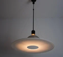 Online Pamono Italian Frisbi 850 Pendant Lamp attributed to Achille Castiglioni for Flos, 1970s