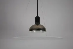 Online Pamono Italian Frisbi 850 Pendant Lamp attributed to Achille Castiglioni for Flos, 1970s