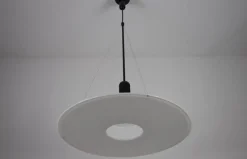 Online Pamono Italian Frisbi 850 Pendant Lamp attributed to Achille Castiglioni for Flos, 1970s